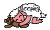 sleeping