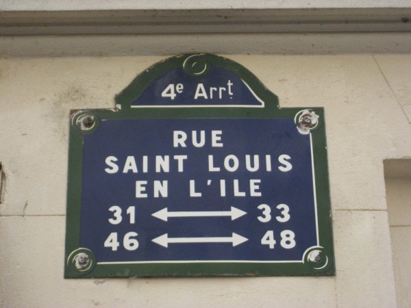 Paris_RueSaintLouisenlile_Hausnummernverlauf