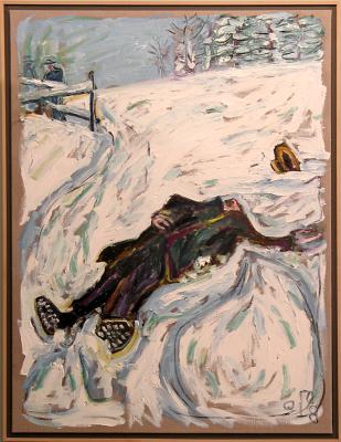 Billy Childish, Robert Walser Dead in the Snow, 2008