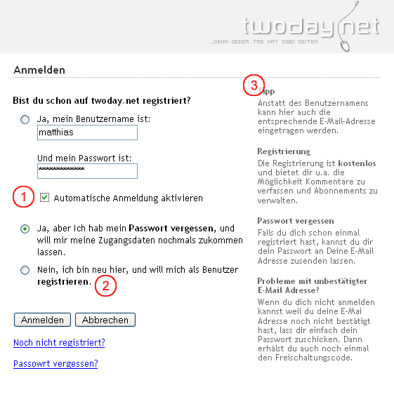 Login
