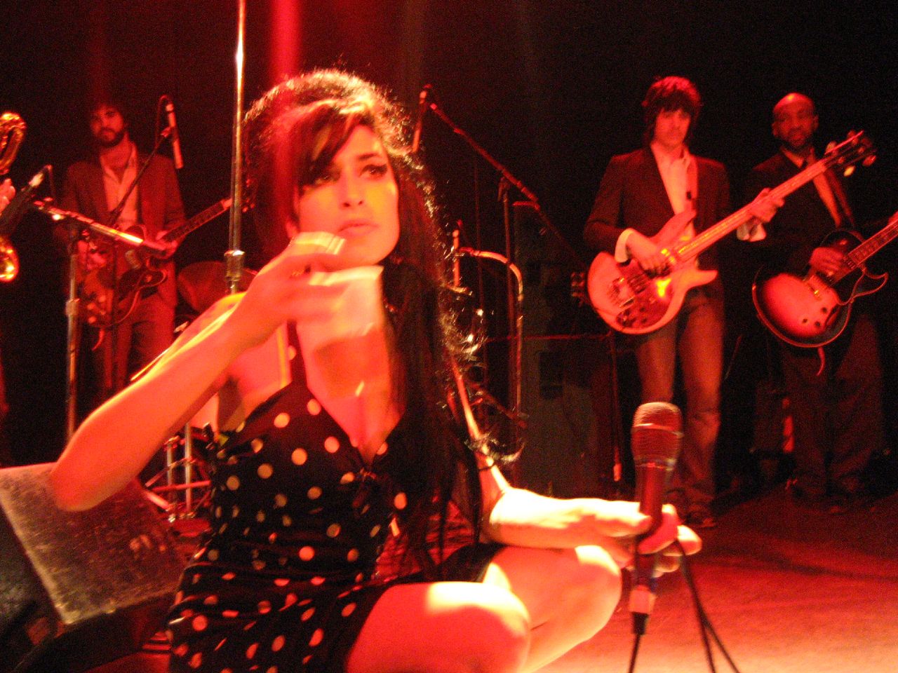 Amy Winehouse on tour
