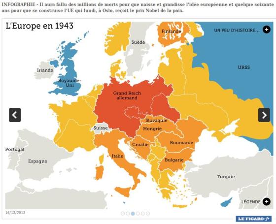 Größte Ausdehnung Deutschland 1942 Karte