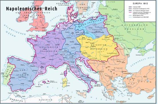 Größte Ausdehnung Deutschland 1942 Karte