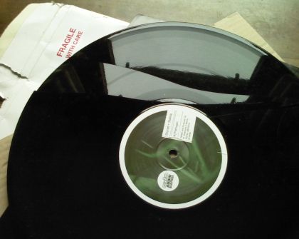 picture of a broken record