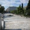 Der Syntagma-Platz vor dem Parlament