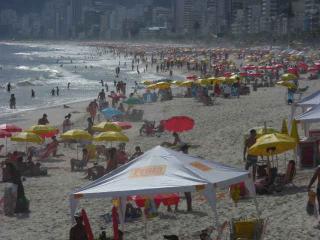 am Strand von Ipanema