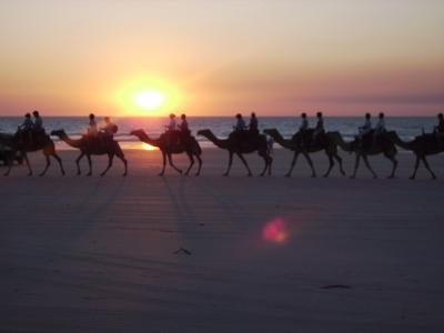 Cable-Beach-und-die-Kamele