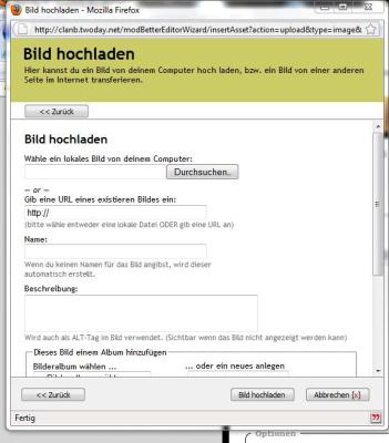 Bild-hochladen