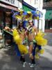 Vor dem Notting Hill Carnival: Tänzerinnen im benachbarten Stadtteil Bayswater