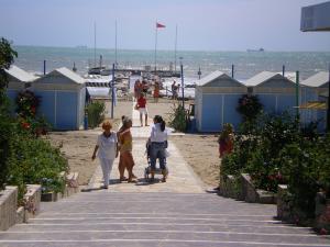 Strand in Lido (Venedig)