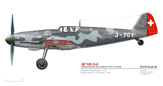 Bf-109-G-6-J-701-Fliegerkompanie-7