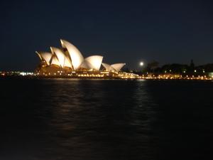 Opera House bei Nacht