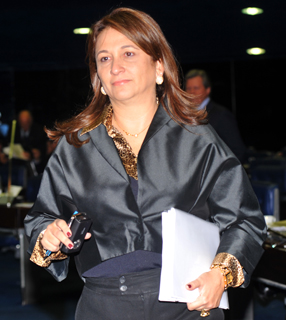 Brasilianische Senatorin Kátia Abreu