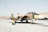 Eine F14 der US-Luftwaffe, zum Training bemalt wie ein Flugzeug der iranischen Luftwaffe