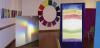 Eine Bildcollage der Farbausstellung im Goetheanum