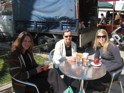 Anstatt des Kurses gabs Frappe