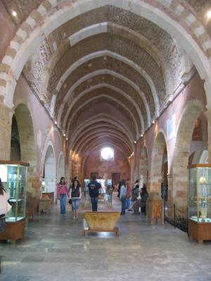 Wir im Museum von Chania