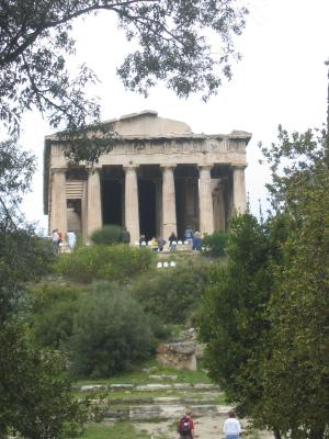 in der antiken Agora