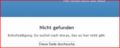 Gesucht