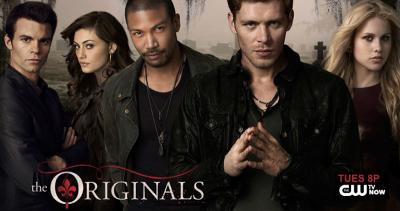 Von links nach rechts: Elijah, Hayley, Marcel, Klaus, Rebekah