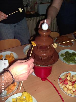 Ich will auch einen Schokoladen-Springbrunnen für Zuhause... Ich will auch einen Schokoladen-Springbrunnen für Zuhause...