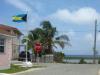 Die Flagge zeigt: Wir sind auf den Bahamas