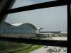 Blick zum Maglev Bahnhof im Flughafen Shanghai
