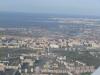 Sicht auf St. Peterburg beim Abflug