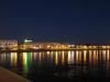 Sicht von der Alexanderbrueck auf die Neva in St. Petersburg