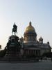St. Petersburg Platz der Kuenste Mueseum und Denkmal Alexander der Grosse