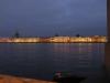 St. Petersburg an der Nevka beim Einnachten