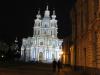 St. Petersburg an der Nevka beim Einnachten
