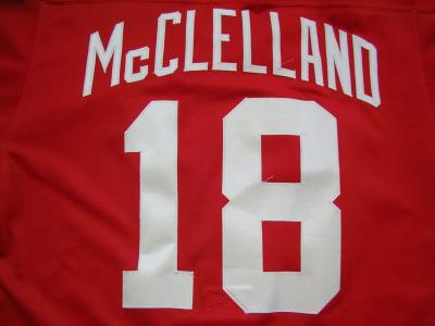 McClelland-Red-Wings-89-90-Away-Number