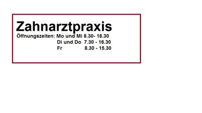 zahnarztpraxis