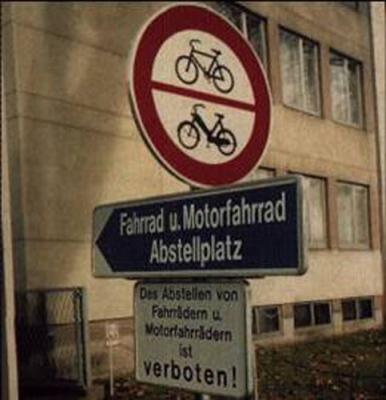 Fahrrad-verboten
