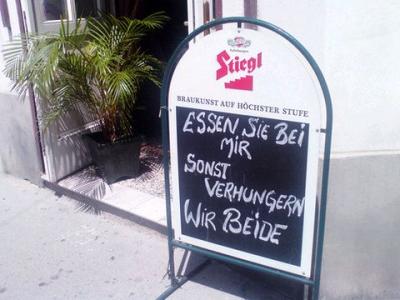 Wirtshauswerbung