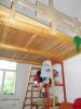 anke´s hochbett in ihrer neuen wohnung
