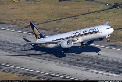 Start einer B777-300ER