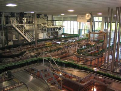 Abfüllanlage der Brauerei Jever