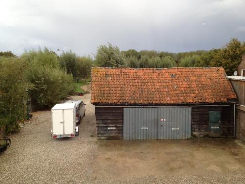 Die Nordsee vor der Tür! (also irgendwo dort hinten, rechts(?) oder so ;) )<br />
Das abenteuerliche, rudimentäre Ferienhaus ermöglicht uns ein intensives Nordseefeeling...<br />
Einzige Wärmequelle ist nämlich der Ofen im Wohnraum. Alle anderen Räume sind schnell klamm und kalt - eben voll von Nordseeluft ;)<br />
Und die einzige Heizquelle mag mich obendrein so gar nicht.... Sie will nie so, Wie ich will. Entweder geht sie gar nicht an, oder zeitnah wieder aus.<br />
Pffff Zeltplatzfeeling für viel Geld.<br />
Hoffe das es noch positiver und wärmer wird. Die Kinder husten schon seit Efteling. 