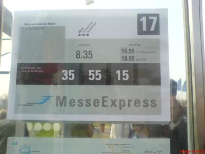 der schnellste Bus an der Messe Friedrichshafen