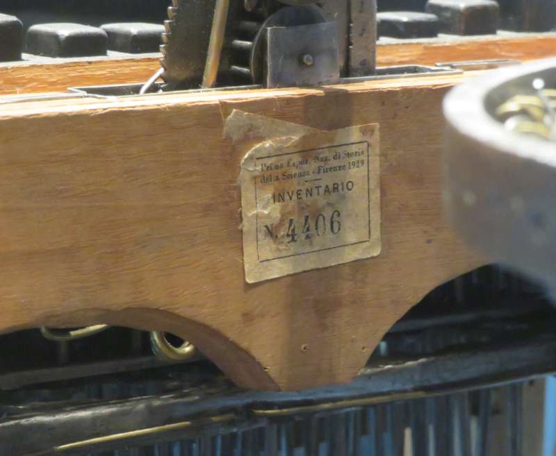 4406_Inventarnummer_Schreibmaschine-Mitterhofer_StadtmuseumMeran