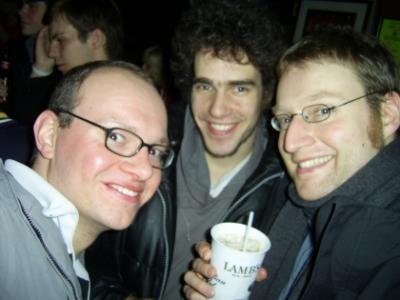 Half in the bag at Lottie's bar (Home of the White Russian)! Half in the bag at Lottie's bar (Home of the White Russian)!