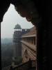 Agra - Red Fort und Blick auf die Außenmauer