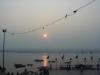 Varanasi - Sonnenaufgang über dem Ganges