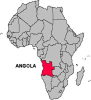 Wo ist Angola