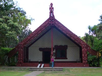 Marae auf den Waitangi Treaty Grounds