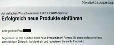 Produkteinführung Produkteinführung