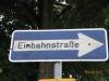 Schild einer Einbahnstraße