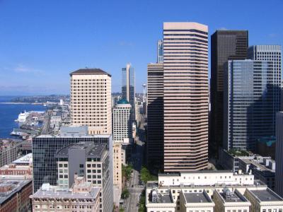 Seattle - Blick vom Smith Tower